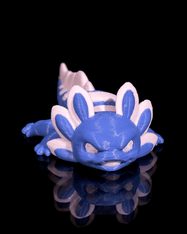 Axolotl Baby Velvet Fidget Toy