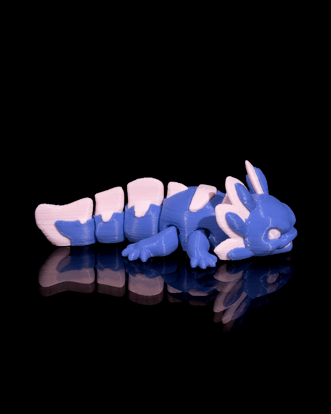 Axolotl Baby Velvet Fidget Toy