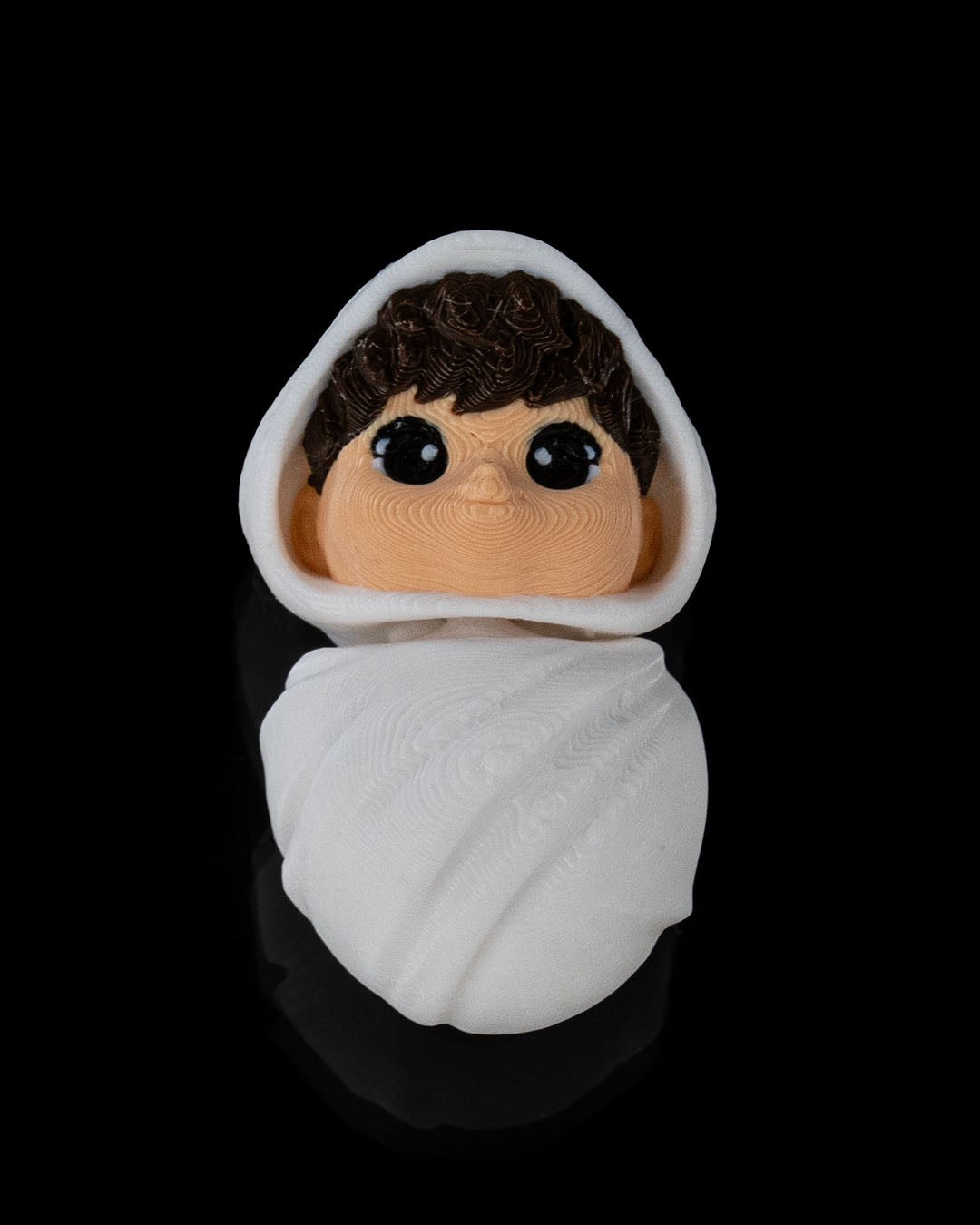 Baby Jesus in Manger Keychain