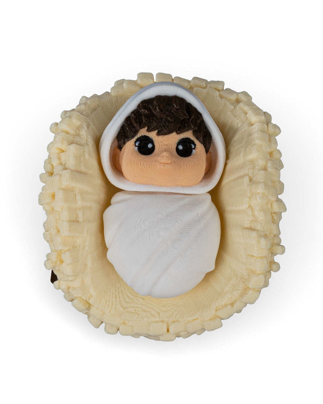 Baby Jesus in Manger Keychain
