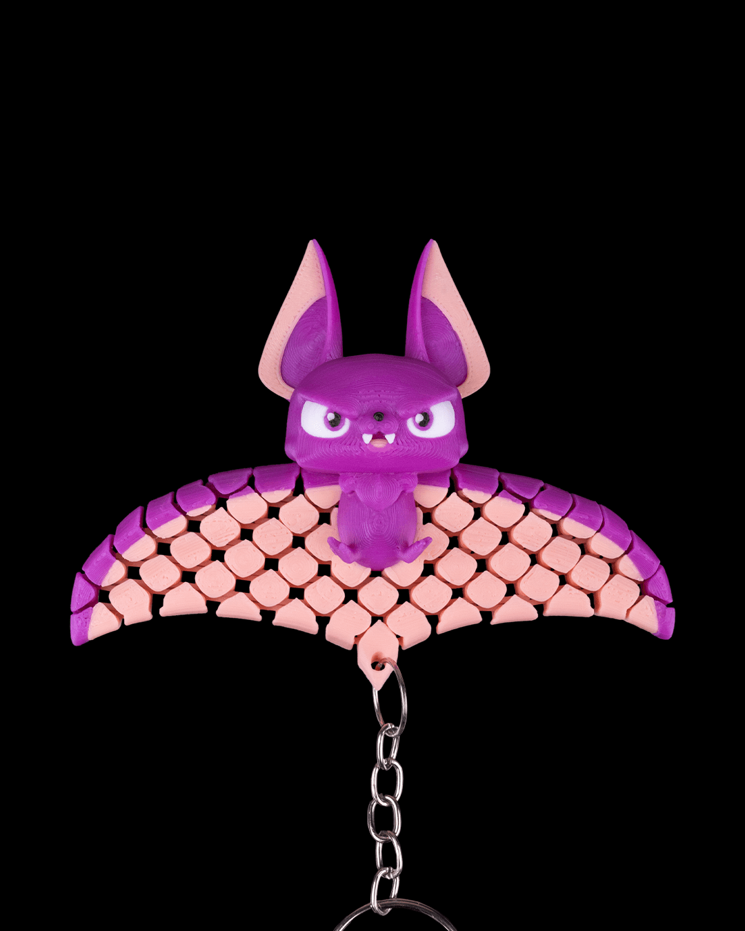 Bat Fidget Toy Keychain