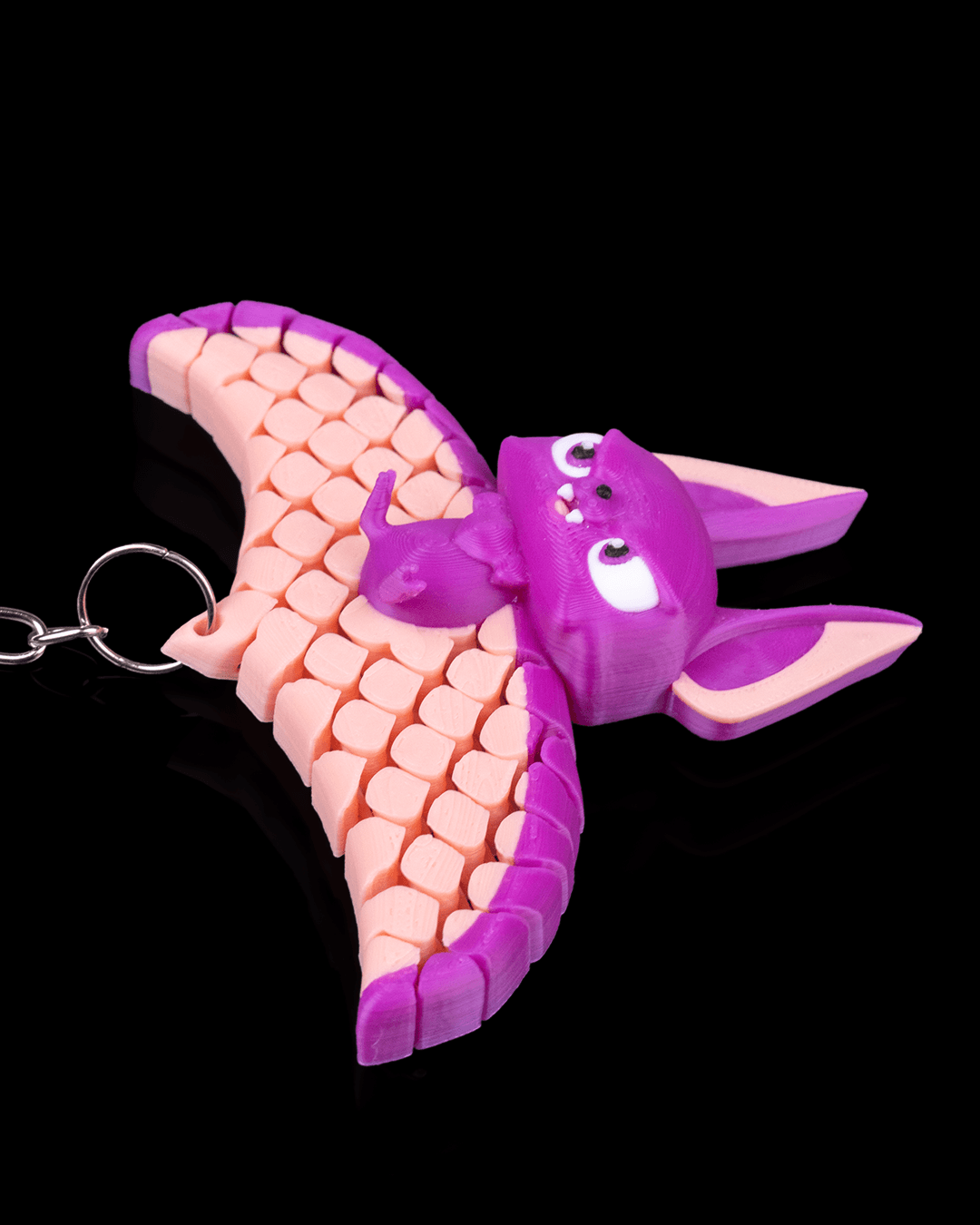 Bat Fidget Toy Keychain