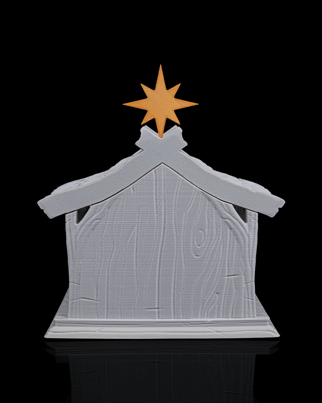 Glowing Nativity Tealight Lamp