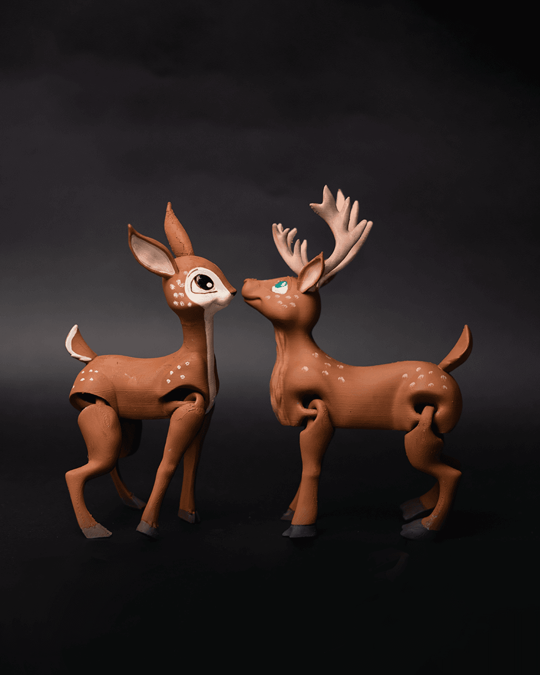 Reindeer Couple Fidget Toy