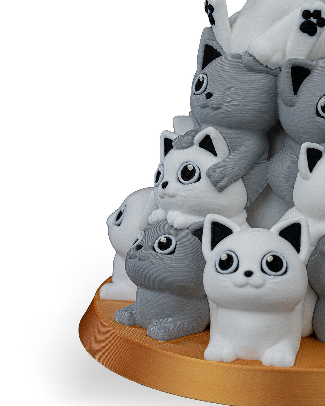 Cat in Christmas Tree Tealight Lamp