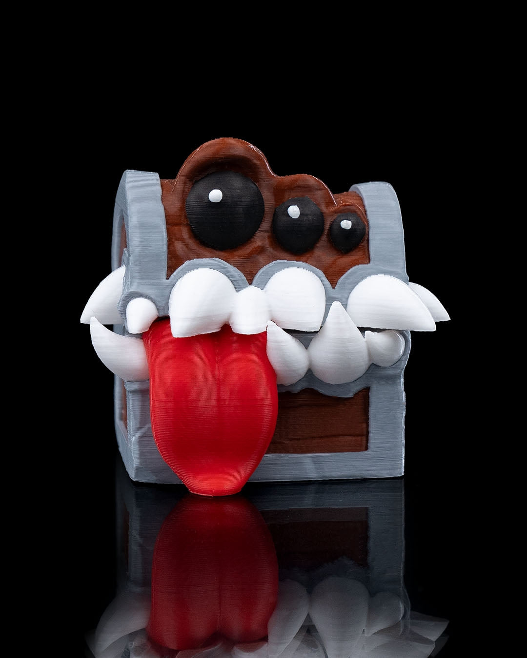 Treasure Chest Mimic Keychain