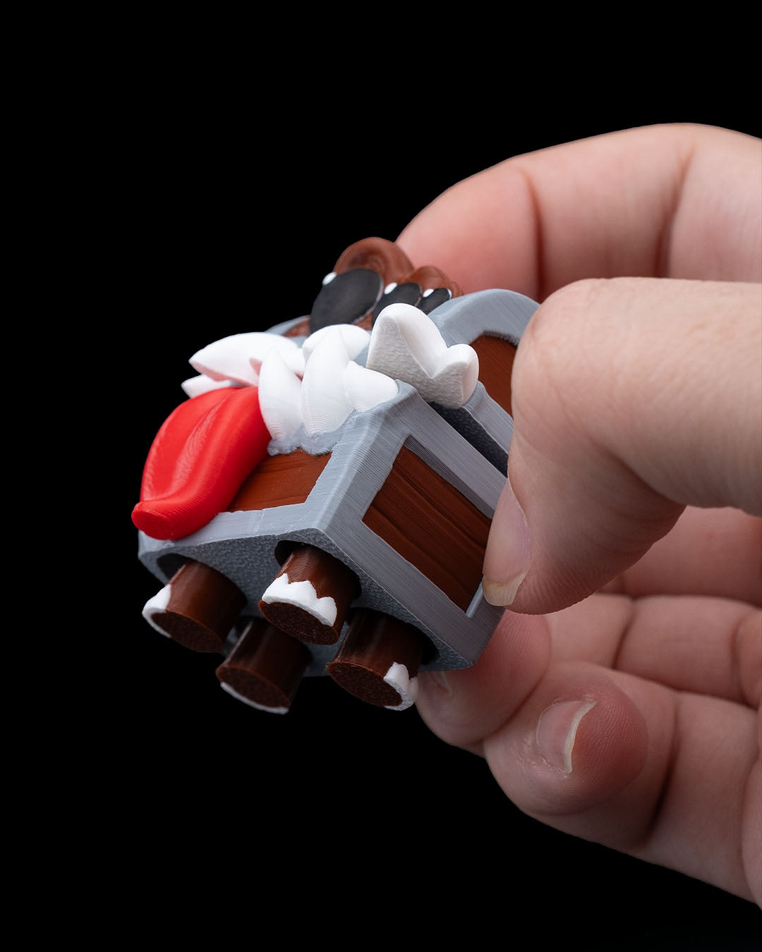 Treasure Chest Mimic Keychain