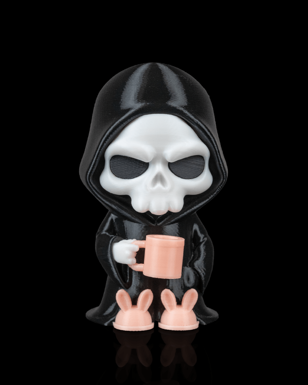 Grim Reaper Coffee Break Keychain