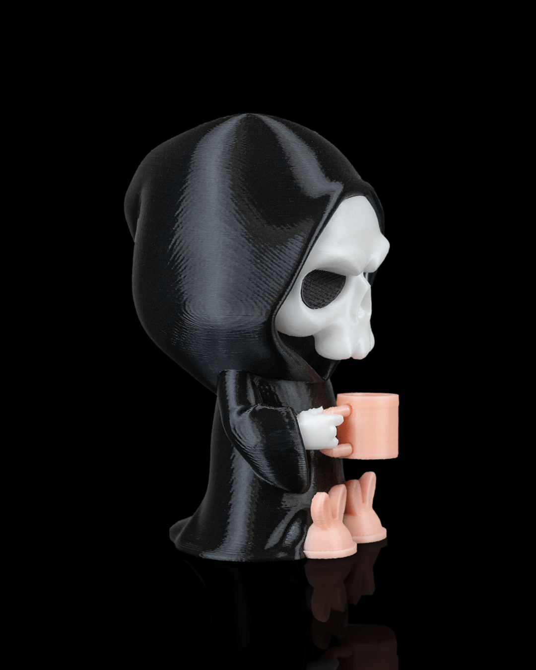 Grim Reaper Coffee Break Keychain