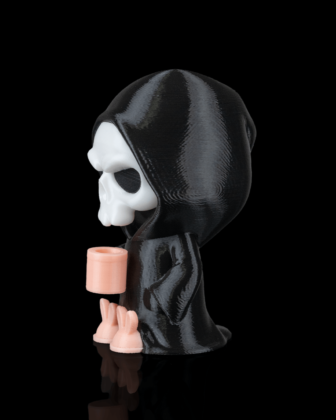 Grim Reaper Coffee Break Keychain