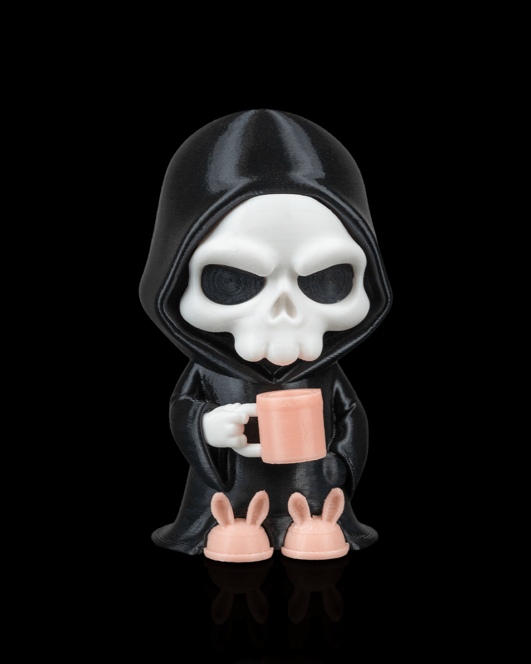 Grim Reaper Coffee Break Keychain