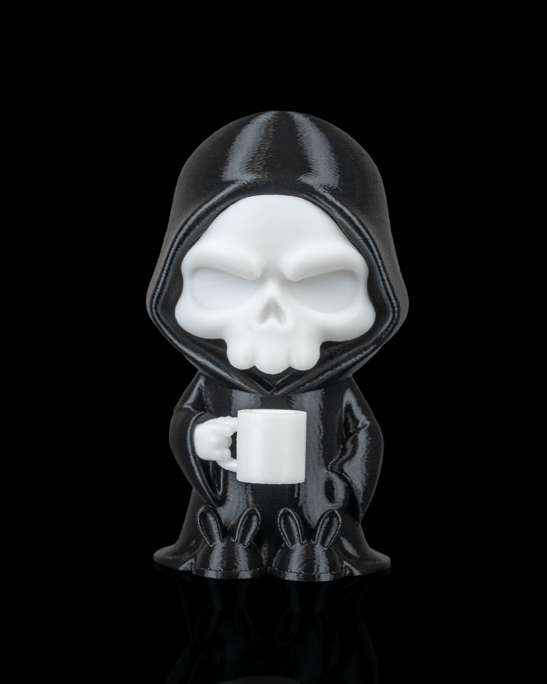 Grim Reaper Coffee Break Keychain