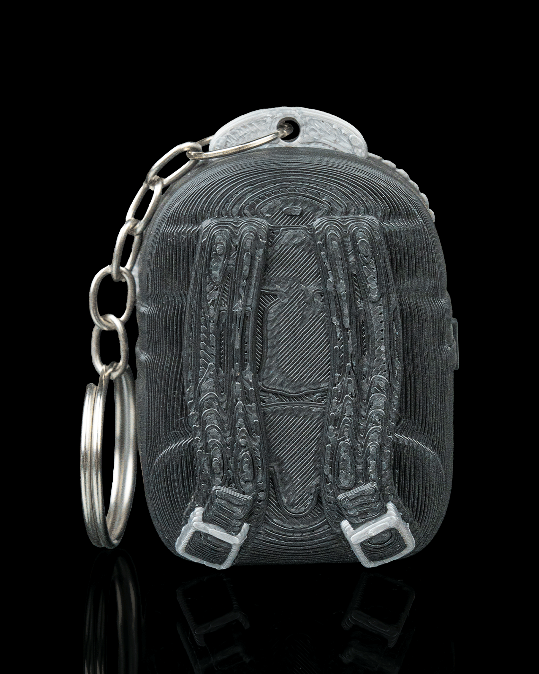 British Shorthair Cat Backpack Charm