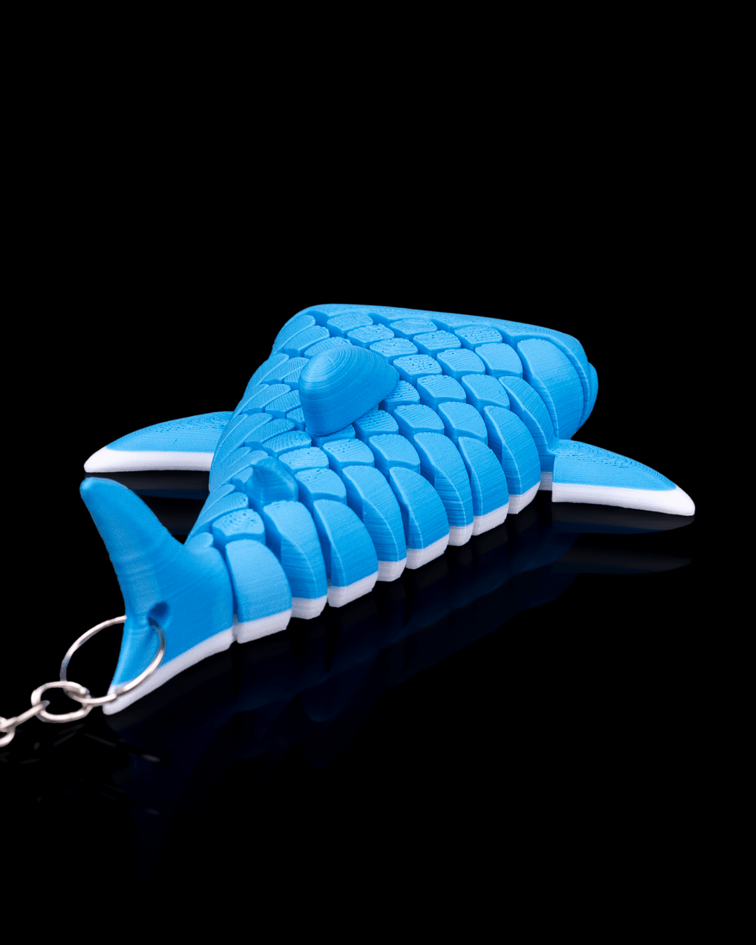 Whale Shark Fidget Toy Keychain