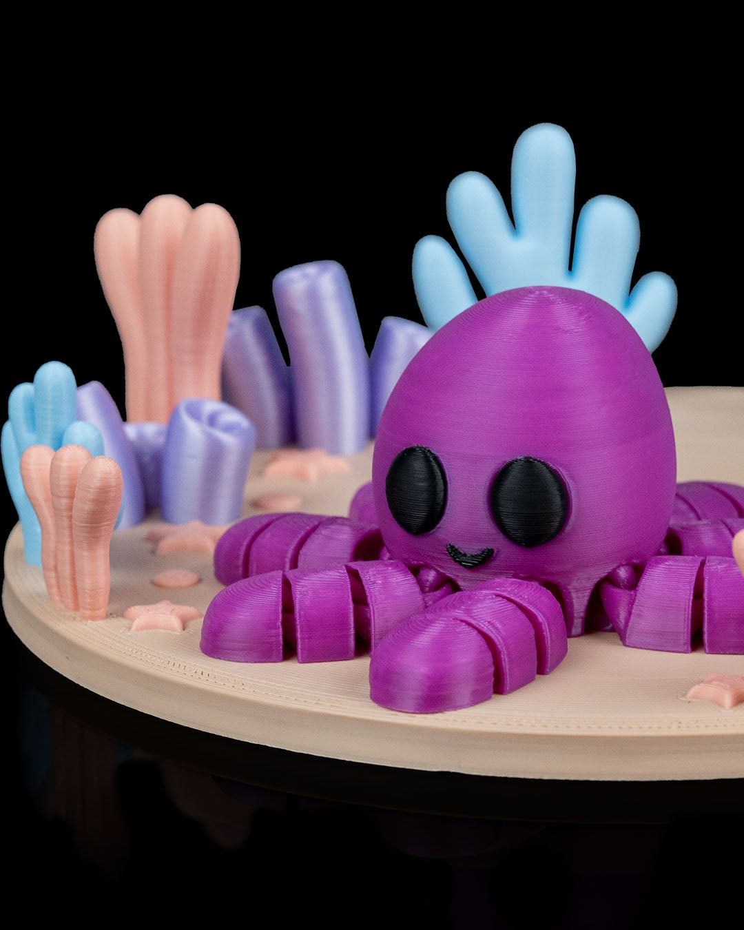 Octopus Fidget Toy Keychain