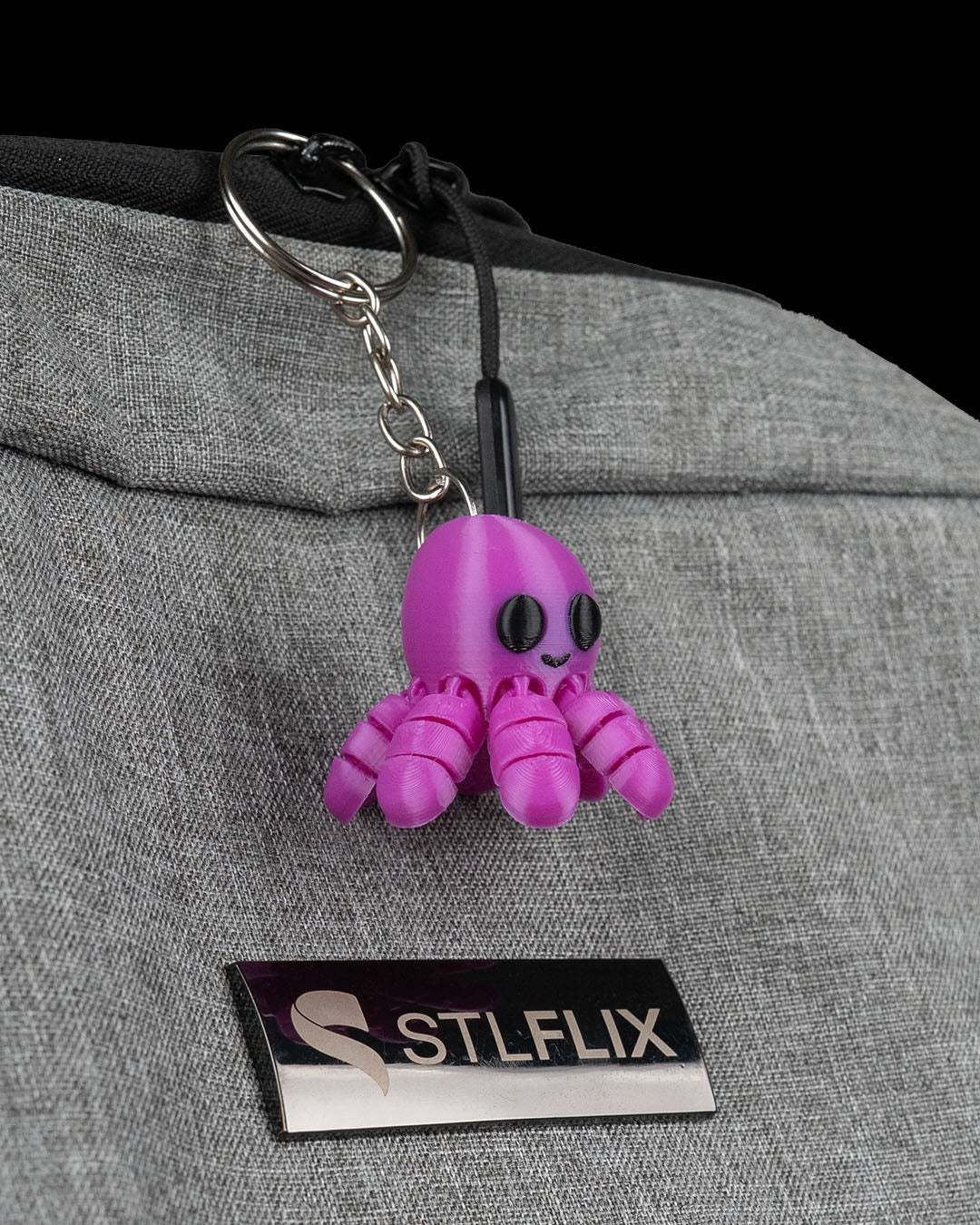 Octopus Fidget Toy Keychain