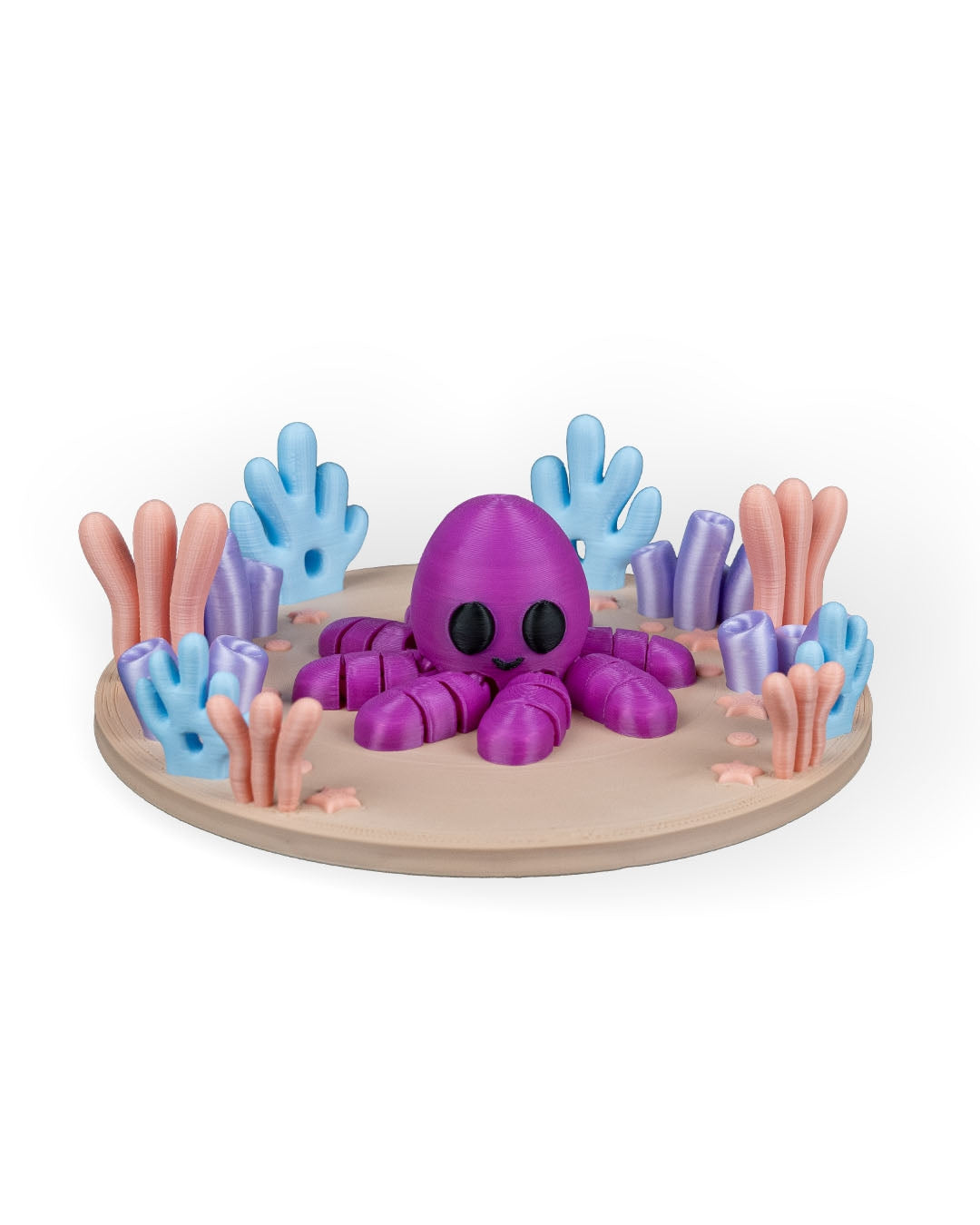 Octopus Fidget Toy Keychain