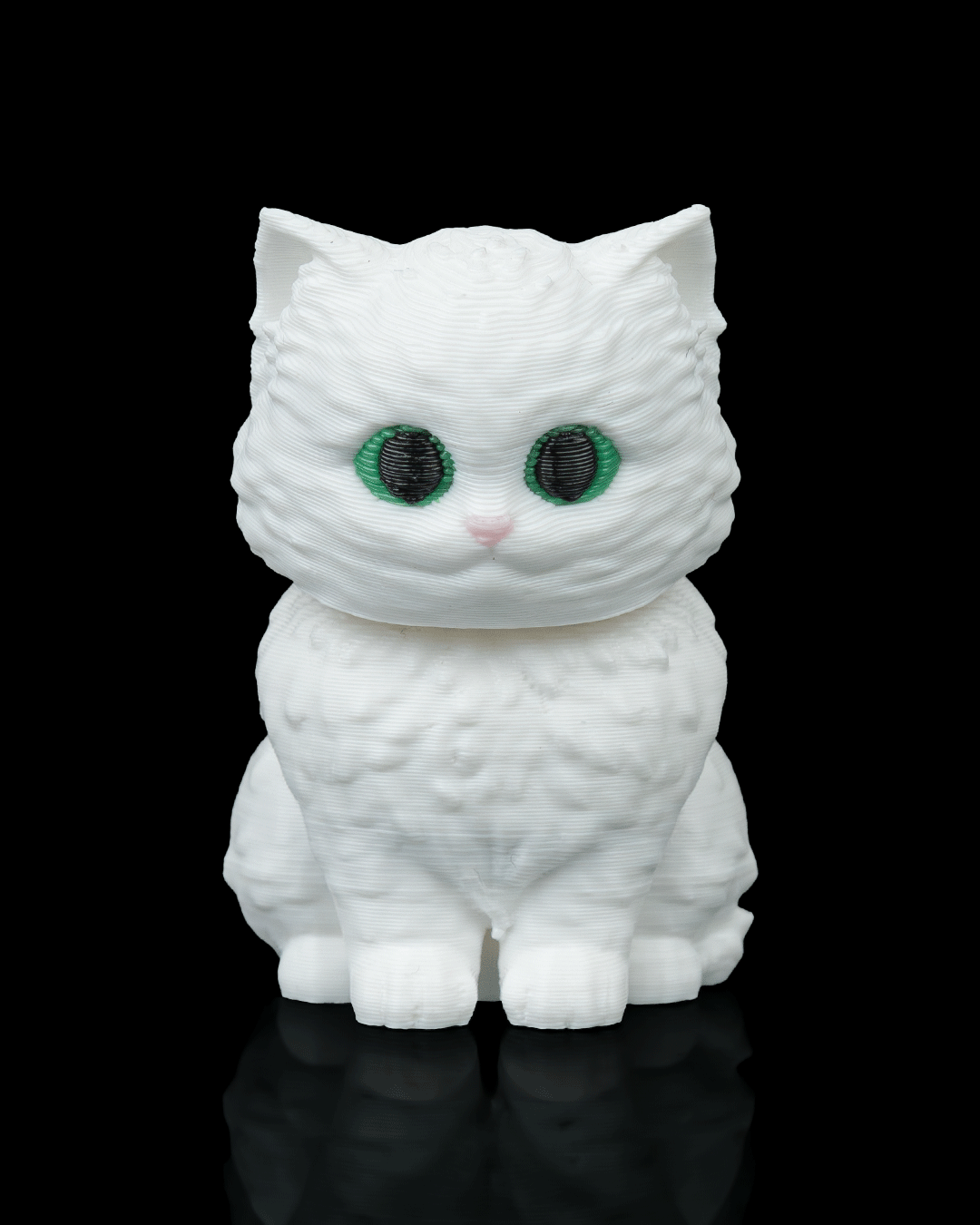 Gamer Turkish Angora Cat Backpack Charm