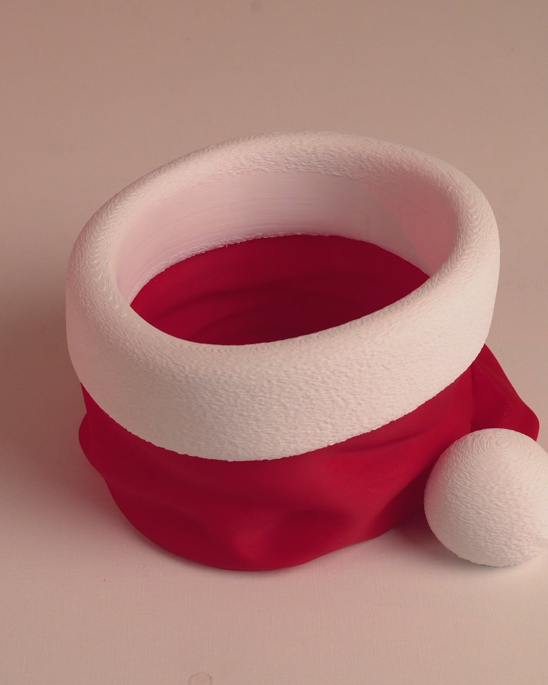 Santa Snack Hat Bowl