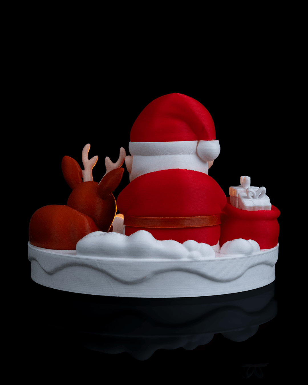 Santa's Campfire Tealight Lamp