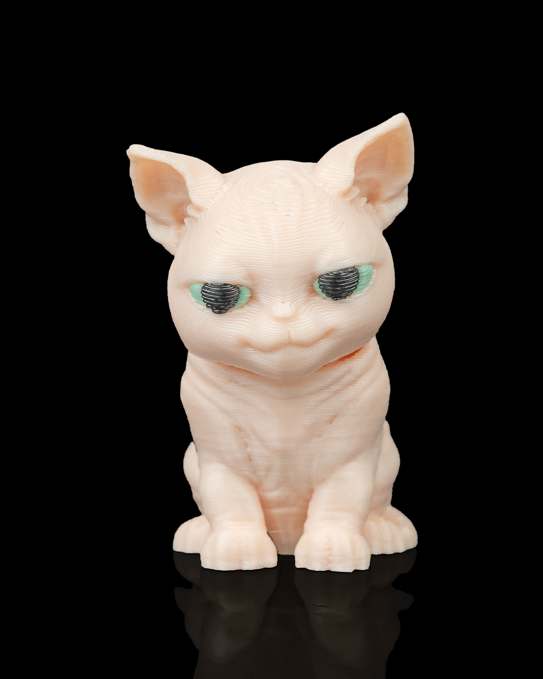 Sphynx Cat in Sweater Backpack Charm
